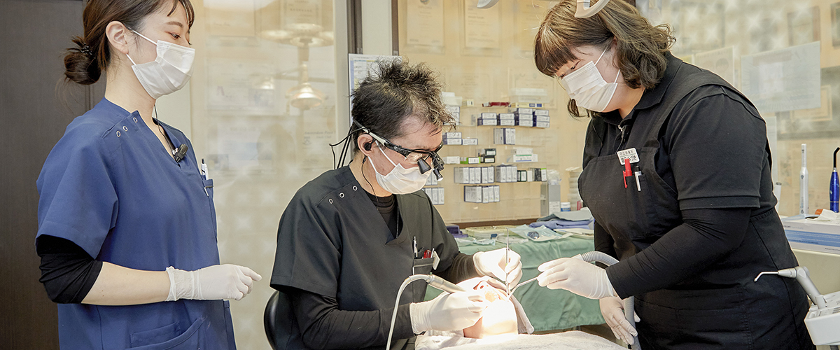 歯周病治療と組み合わせたインプラント治療